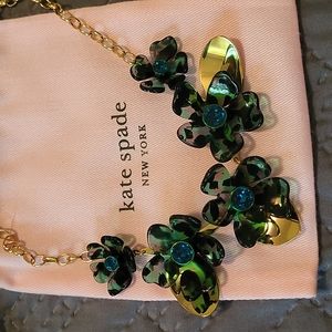 Kate Spade Flower Statement Necklace